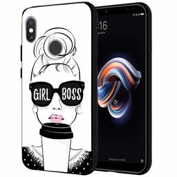 Amazon Brand - Solimo Designer Girl Boss Printed Hard Back Case Mobile Cover for Redmi Note 5 Pro (D1228)