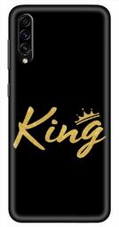 Amazon Brand - Solimo Designer King 3D Printed Hard Back Case Mobile Cover for Samsung Galaxy A50s