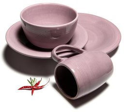 Pinzon 4-Piece Dinnerware Placesetting, Service for 1, Lilac (Retired)