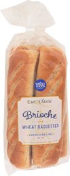 Whole Foods Market Presliced Soft French Wheat Baguette, 4 Ct