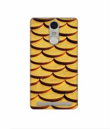 Amazon Brand - Solimo Designer Wooden Semi Circle Texture 3D Printed Hard Back Case Mobile Cover for Lenovo K5 Note