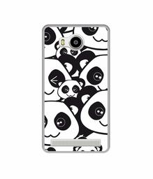 Amazon Brand - Solimo Designer Panda Texture UV Printed Soft Back Case Mobile Cover for Lenovo A7700