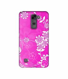 Amazon Brand - Solimo Designer Flower Pattern 3D Printed Hard Back Case Mobile Cover for LG Stylus 2