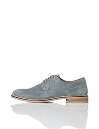 find. Amazon Brand Men’s Suede Derbys, Blue, US 11.5