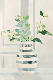 Stone & Beam Modern Still Life Plant on Canvas, 48