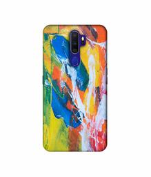 Amazon Brand - Solimo Designer Multicolor Paint On Wall 3D Printed Hard Back Case Mobile Cover for Oppo A9 (2020)