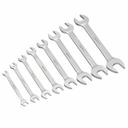 Amazonbasics Double Open End Wrench Set- 8- Piece