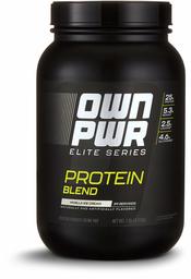 OWN PWR Elite Series Protein Powder, Vanilla Ice Cream, 2 lb, Protein Blend (Whey Isolate, Milk Isolate, Micellar Casein)