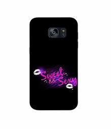 Amazon Brand - Solimo Designer Sweet and Sexy 3D Printed Hard Back Case Mobile Cover for Samsung Galaxy S7 Edge