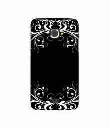 Amazon Brand - Solimo Designer Round Flower Crown 3D Printed Hard Back Case Mobile Cover for InFocus M350