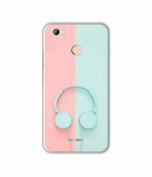 Amazon Brand - Solimo Designer Head Phone UV Printed Soft Back Case Mobile Cover for Micromax Canvas Unite 4 Pro Q465