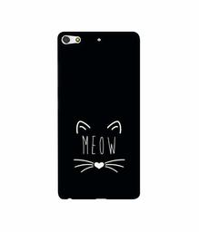 Amazon Brand - Solimo Designer Meow 3D Printed Hard Back Case Mobile Cover for Gionee Elife S7