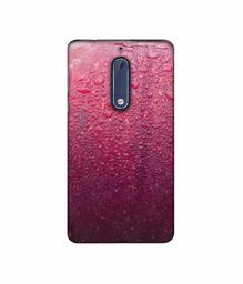 Amazon Brand - Solimo Designer Apple Texture 3D Printed Hard Back Case Mobile Cover for Nokia 5