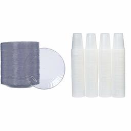 AmazonBasics - Plastic Disposable Plates