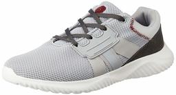 Amazon Brand - Symbol Men's Grey Mesh Sneakers-11 UK (45 EU) (12 US) (SYM-ET-010A)