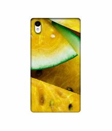 Amazon Brand - Solimo Designer Yellow Watermelon 3D Printed Hard Back Case Mobile Cover for Sony Xperia Z2