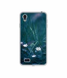 Amazon Brand - Solimo Designer White Flower UV Printed Soft Back Case Mobile Cover for Vivo Y11