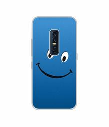 Amazon Brand - Solimo Designer Happy UV Printed Soft Back Case Mobile Cover for Vivo V17 Pro