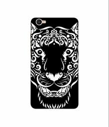 Amazon Brand - Solimo Designer White Tiger 3D Printed Hard Back Case Mobile Cover for Vivo Y55L