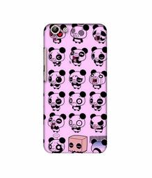 Amazon Brand - Solimo Designer Panda Experation 3D Printed Hard Back Case Mobile Cover for Vivo Y69