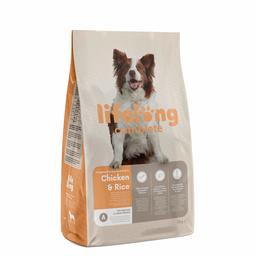 Lifelong Marque Amazon Complete- Croquettes Complètes pour Chiens Adultes Riche en Poulet/Riz 1 x 5 kg