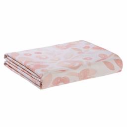 AmazonBasics Premium Microfibre Flat Sheet - 180 x 260 cm, Watercolour Pink