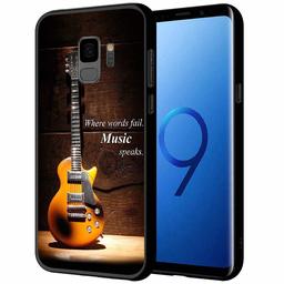 Amazon Brand - Solimo Designer Guitar Printed Hard Back Case Mobile Cover forSamsung Galaxy S9 (D1156)