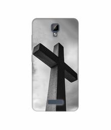 Amazon Brand - Solimo Designer Cross 3D Printed Hard Back Case Mobile Cover for Gionee P7 Max