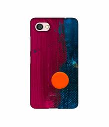 Amazon Brand - Solimo Designer Pink and Blue Brush Texture 3D Printed Hard Back Case Mobile Cover for Xiaomi Redmi Y1 Lite