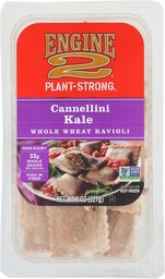 Engine 2, Ravioli Whole Wheat Cannellini Kale, 8 Ounce