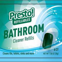 Presto! Pacs Bathroom Cleaner 6 Refills