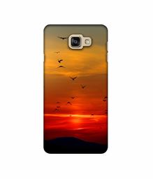 Amazon Brand - Solimo Designer Group Birds 3D Printed Hard Back Case Mobile Cover for Samsung Galaxy A9 Pro