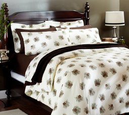 Pinzon 160-Gram Printed Flannel Duvet Cover