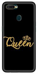 Amazon Brand - Solimo Designer Queen 3D Printed Hard Back Case Mobile Cover for Oppo A7