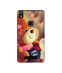 Amazon Brand - Solimo Designer Teddy Bear UV Printed Soft Back Case Mobile Cover for Lava Z80