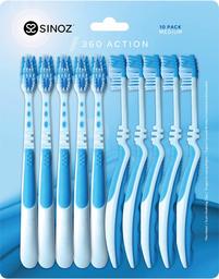 SINOZ 360 Action - cepillo para polvo de dientes (tamaño mediano)