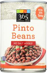 365 Everyday Value, Pinto Beans, No Salt Added, 15.5 oz