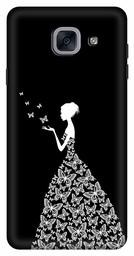 Amazon Brand - Solimo Designer Girl Design 3D Printed Hard Back Case Mobile Cover for Samsung Galaxy J7 Max