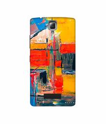 Amazon Brand - Solimo Designer Multicolor Squre Blocks 3D Printed Hard Back Case Mobile Cover for Lenovo A2010