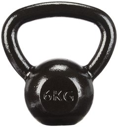 AmazonBasics gietijzeren kettlebell 6 kg