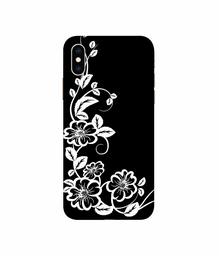 Amazon Brand - Solimo Designer Flower 3D Printed Hard Back Case Mobile Cover for Apple iPhone Xs Max