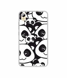 Amazon Brand - Solimo Designer Panda Texture UV Printed Soft Back Case Mobile Cover for Tecno i5