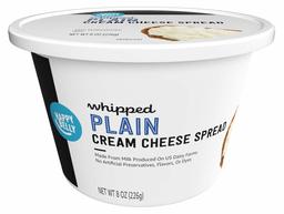 Amazon Brand - Happy Belly Whipped Cream Cheese Spread, 8 Ounce