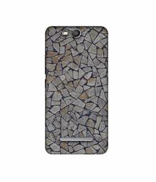 Amazon Brand - Solimo Designer Marble Pices 3D Printed Hard Back Case Mobile Cover for Micromax Canvas Juice 3 Q392