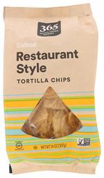 365 by Whole Foods Market, Tortilla Chips, Restaurant Style - Salted , 14 Ounce