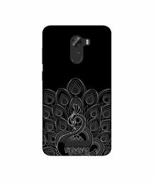 Amazon Brand - Solimo Designer Peacock Pattern 3D Printed Hard Back Case Mobile Cover for Gionee A1 Lite