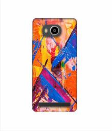 Amazon Brand - Solimo Designer Barfi Shape Multicolor Texture 3D Printed Hard Back Case Mobile Cover for Lenovo A7700