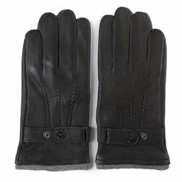 Winter Warm Lined Driving Motorcycle Dress Gloves For Men Women 3 Size Brown