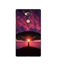 Amazon Brand - Solimo Designer Nature Digital Painting 3D Printed Hard Back Case Mobile Cover for Sony Xperia L2