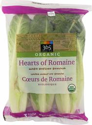 365 Everyday Value, Romaine Hearts Salad Bag Organic, 12 Ounce